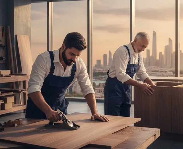 experienced furniture craftmen