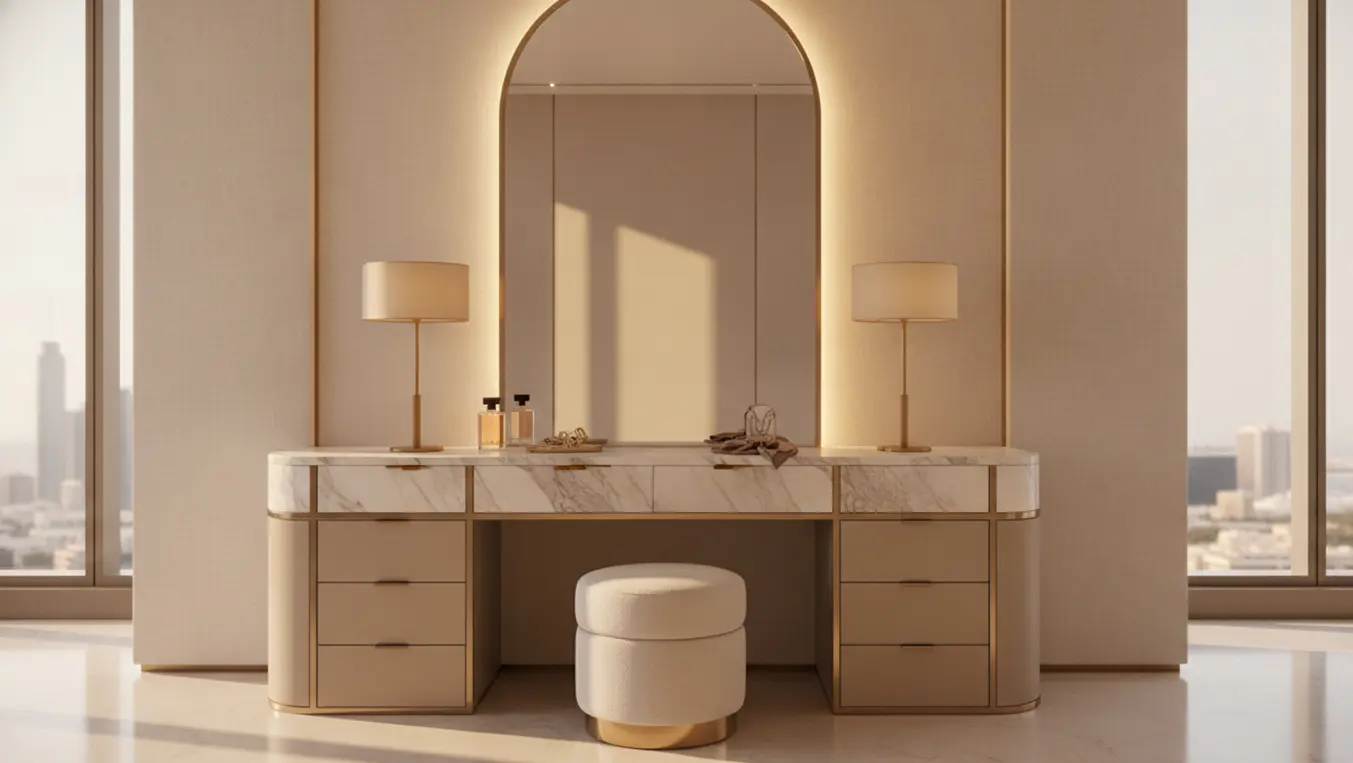luxury dressing furniture dubai