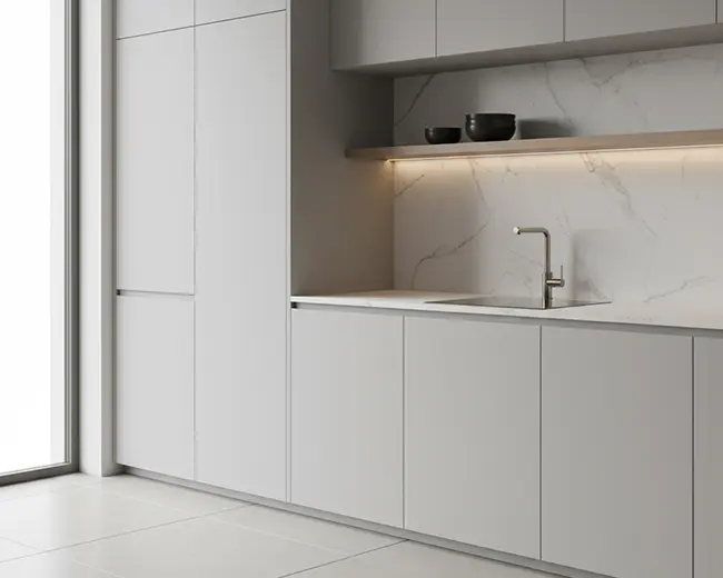 modern kitchen cabinet