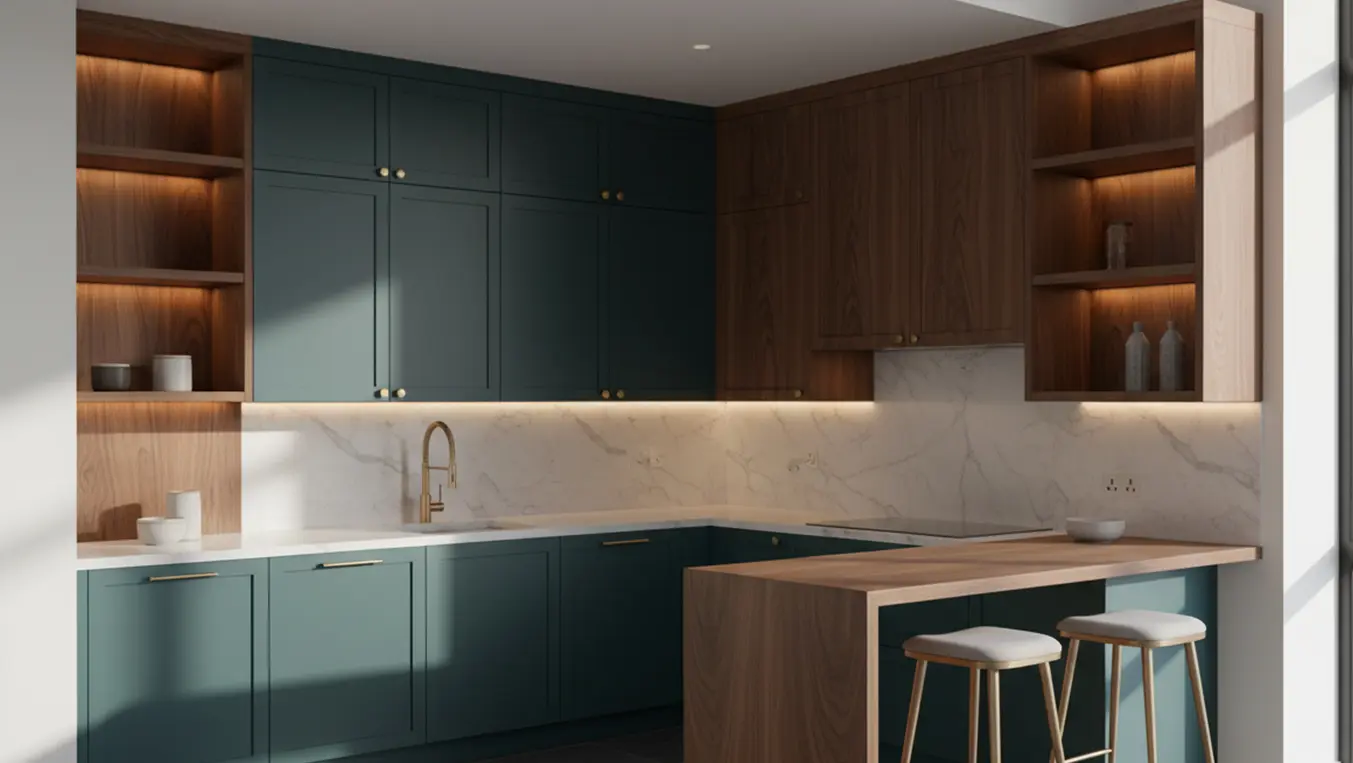 modern kitchen cabinet dubai