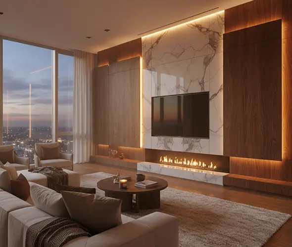 premium media wall image