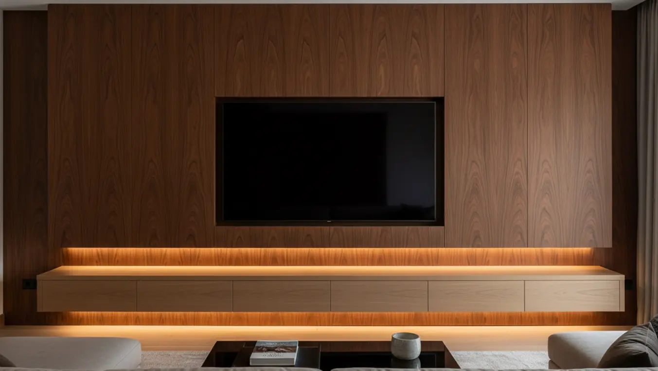 wall mounted tv units dubai