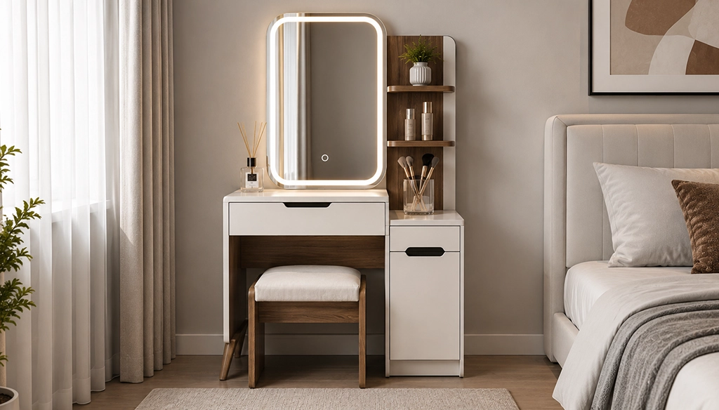 Small Dressing Table for Compact Bedrooms