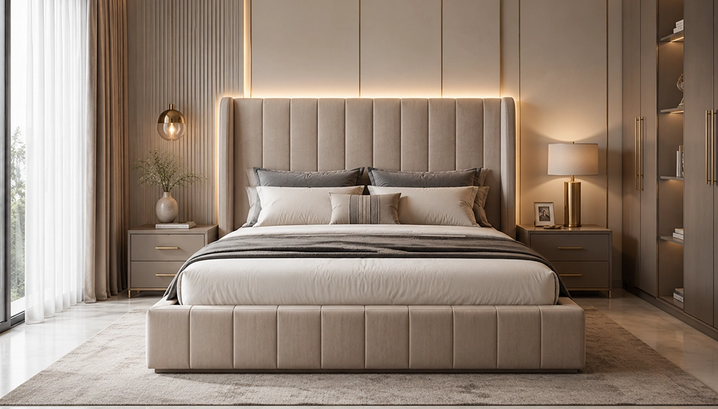 Upholstered Customized Bed