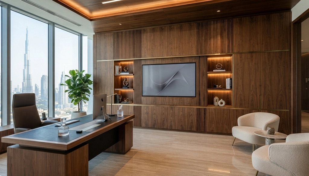 Wooden Media Walls Timeless and Professional