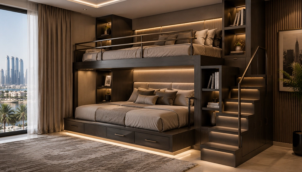 custom bunk beds for adults