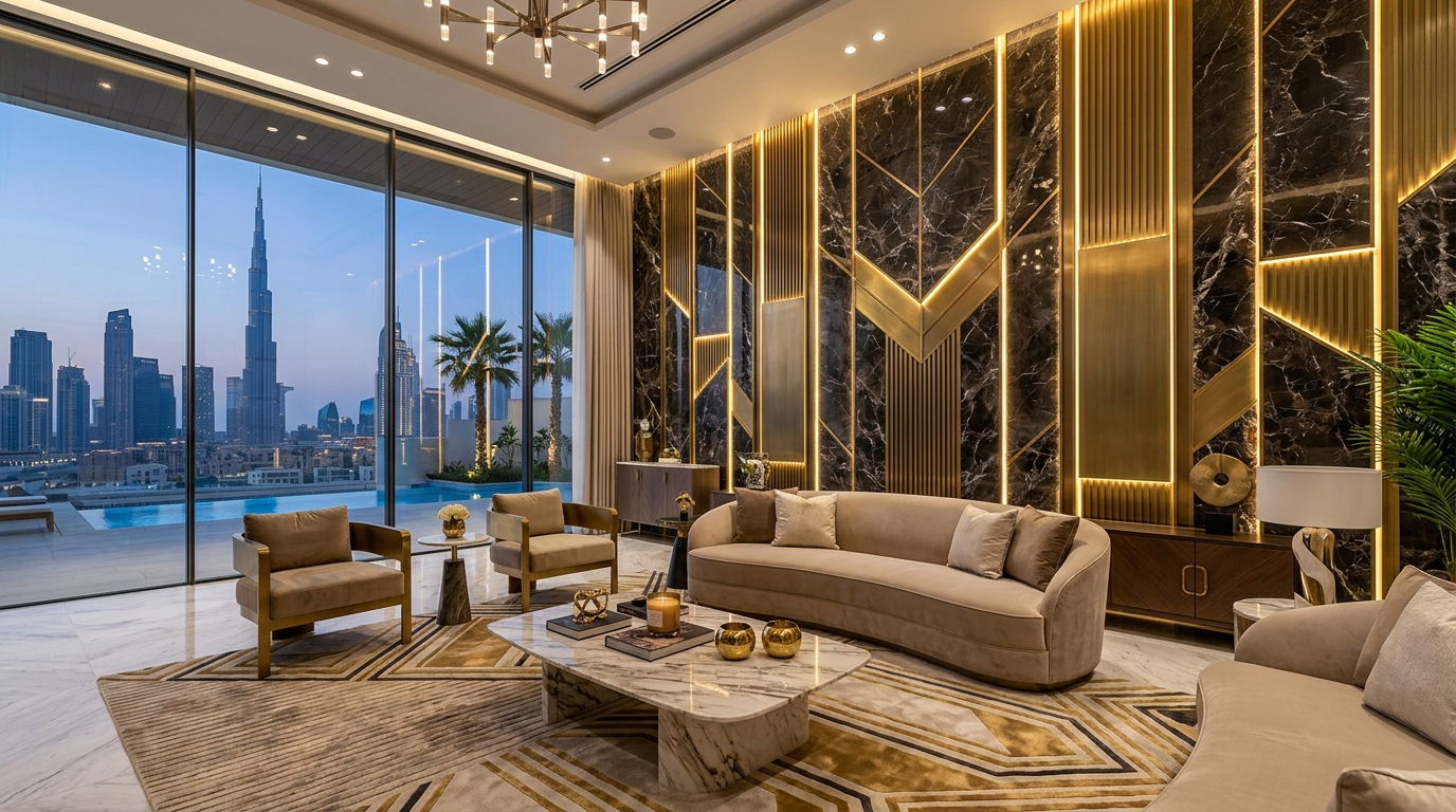 Luxury wall panels Dubai