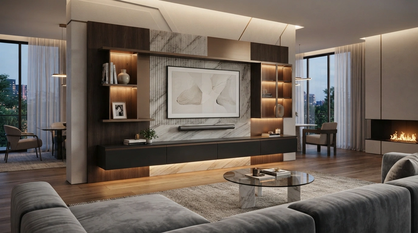 5 Modern Media Wall Designs That Transform Your Living Room